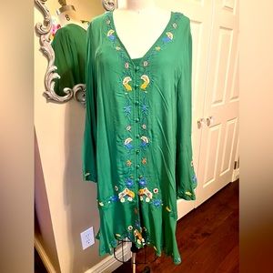 Farm Rio from Anthropologie two piece swing dress